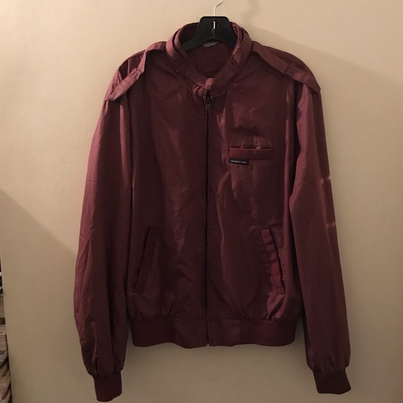 Members Only Other - Members only vintage burgundy jacket